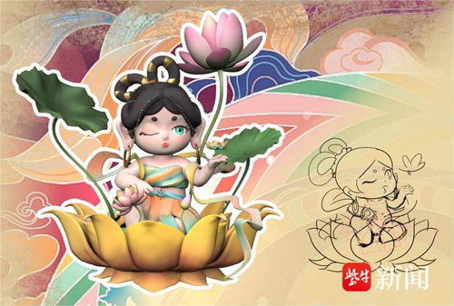 國潮新風尚 敦煌元素融入動漫手辦，00后設計師驚艷廣告設計界